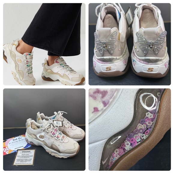 Skechers Shoes - NIB Skechers Premium Heritage D'Lites 3.0 Air Sparkling Lady Butterfly Limited